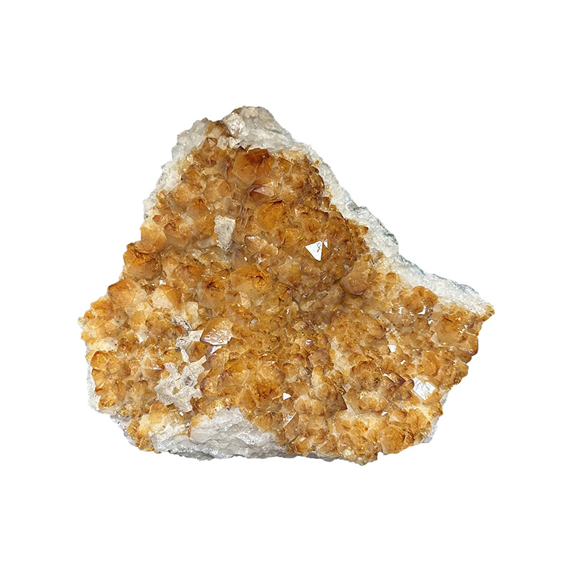 Plaque d'Améthyste chauffée (citrine) - Pièce unique - 202410_165