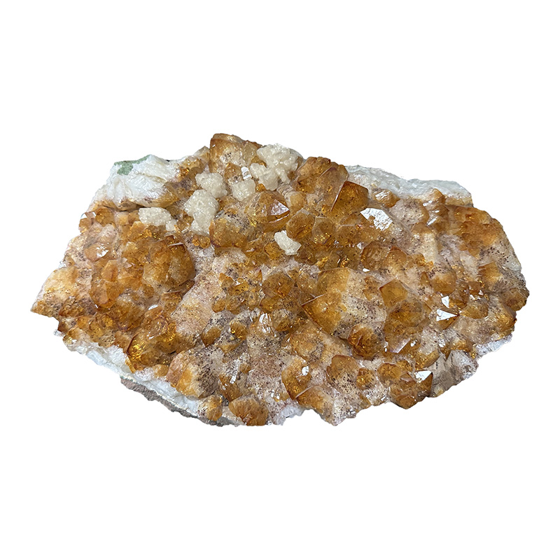 Plaque d'Améthyste chauffée (citrine) - Pièce unique - 202410_167