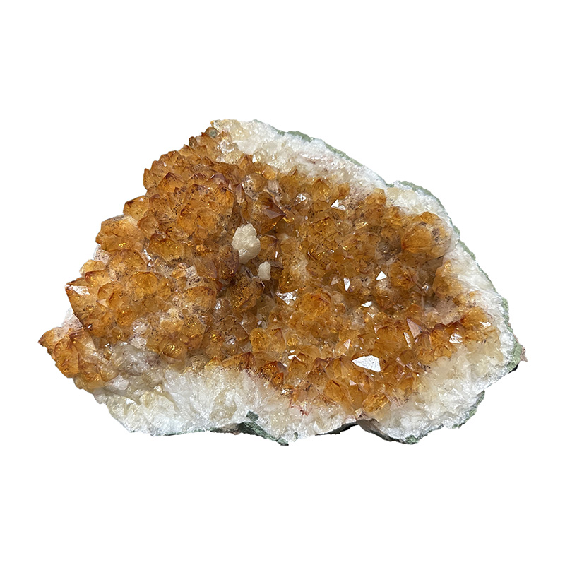 Plaque d'Améthyste chauffée (citrine) - Pièce unique - 202410_168