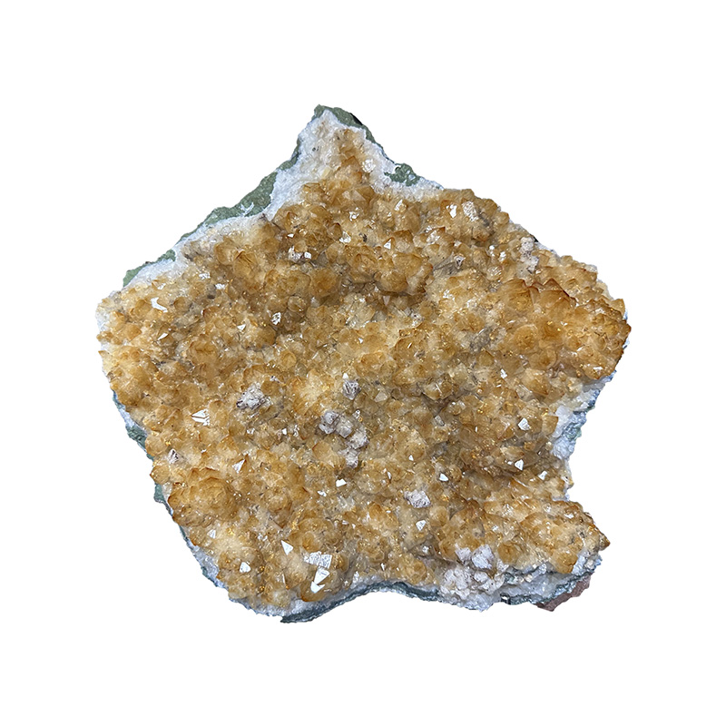 Plaque d'Améthyste chauffée (citrine) - Pièce unique - 202410_169