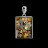 Pendentif Pallasite - Pièce unique - 202412_24