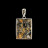 Pendentif Pallasite - Pièce unique - 202412_26