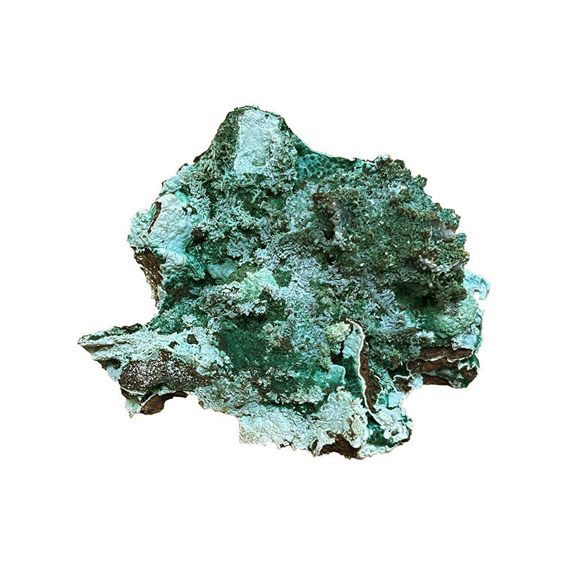 Pseudomorphose d'Azurite Chrysocolle - Congo - Pièce unique - CHRCO140