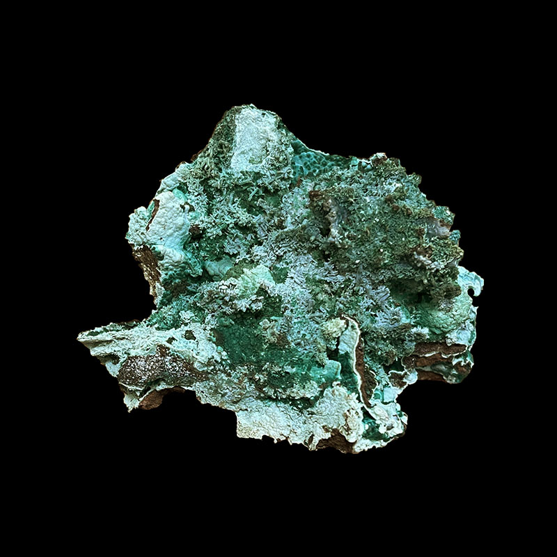 Pseudomorphose d'Azurite Chrysocolle - Congo - Pièce unique - CHRCO140