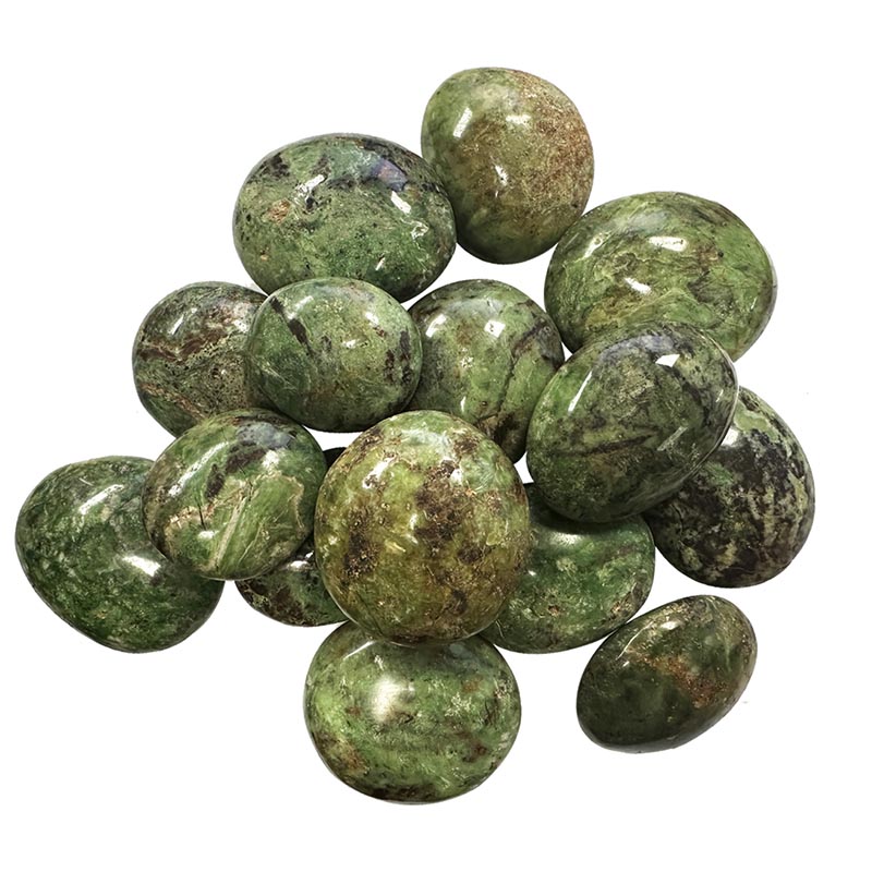 Galets chrysoprase, sachet 1 kg