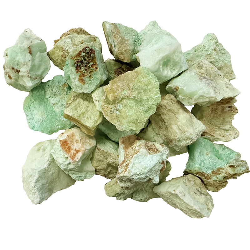 Chrysoprase du Brésil - Le kg - 3 à 6 cm