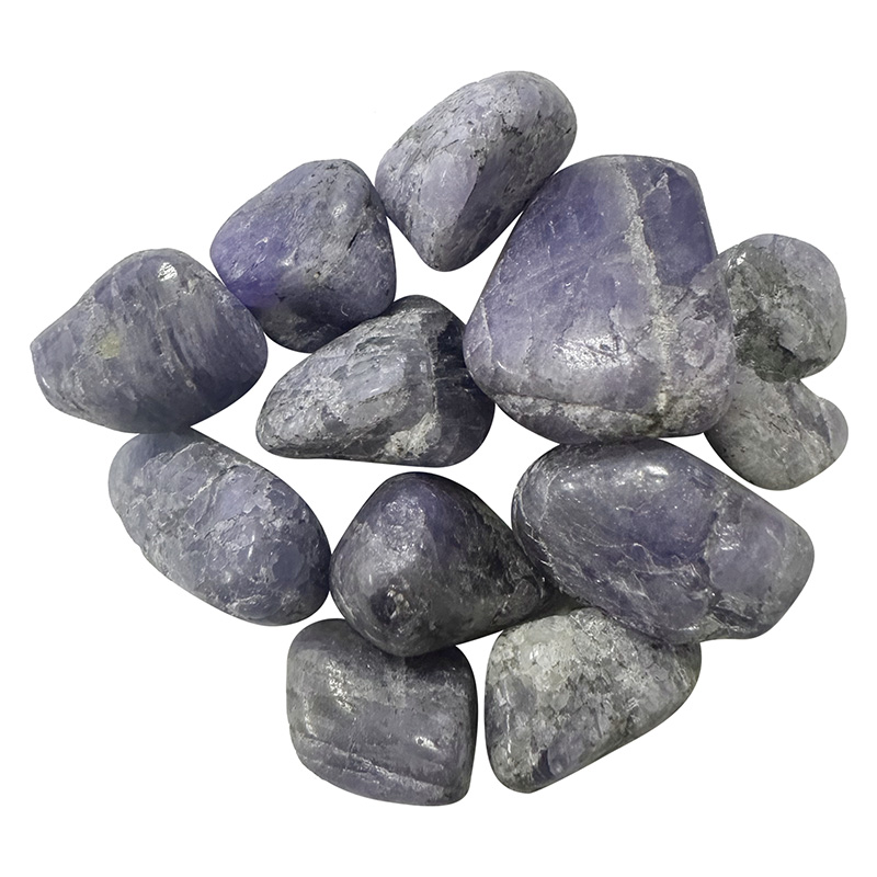 Tanzanite pierres roulées 50GRS