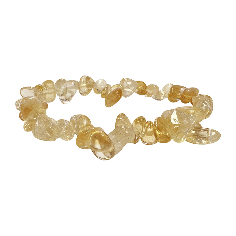 Bracelet baroque Améthyste chauffée (citrine) extra lot 10 pcs