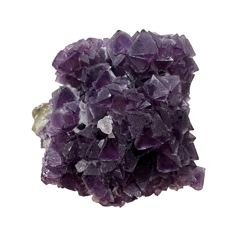 Fluorite violette octaèdrique - Pièce unique - 202408_37