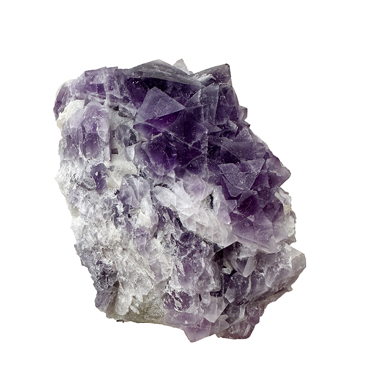 Fluorite violette octaèdrique - Pièce unique - 202408_43