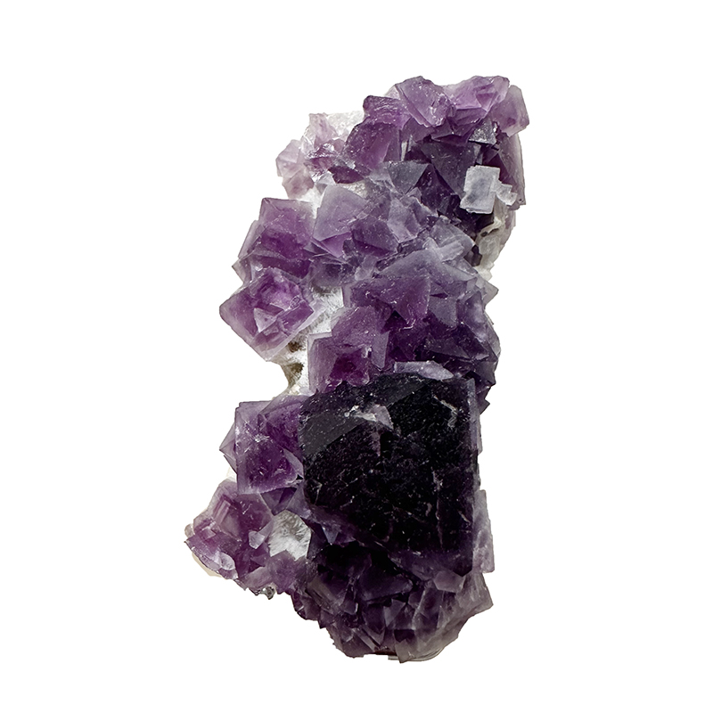 Fluorite violette octaèdrique - Pièce unique - 202408_48