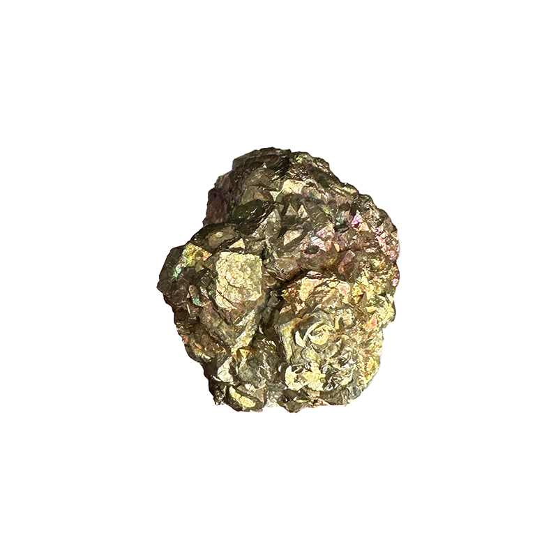 Rainbow Pyrite sur Limonite - Pièce unique - 202502_17