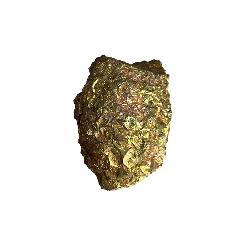 Rainbow Pyrite sur Limonite - Pièce unique - 202502_21